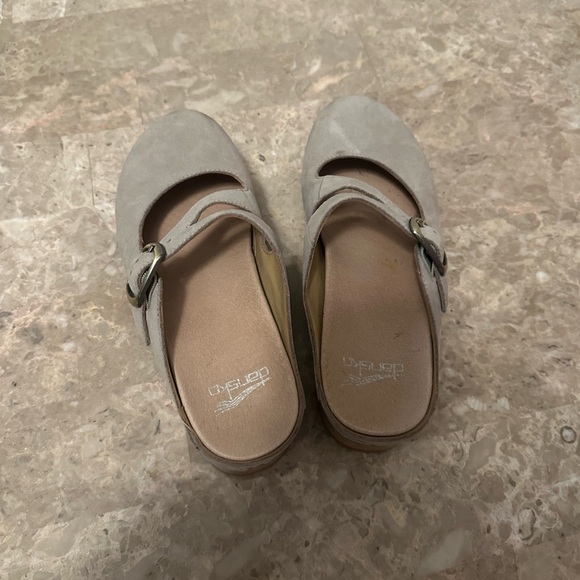 Dansko Women's Britney Taupe Nubuck -
Sensible Shoes - Picture 3 of 8